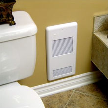 Bathroom electric heaters